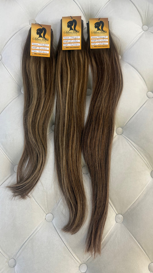 Clip-Ins Vietnamese Top Premium Raw - Color Sugar Blond